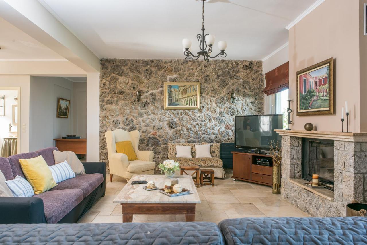 Ionian Sea View Villa By Whitedreamvillas Kato Korakiana Exterior photo